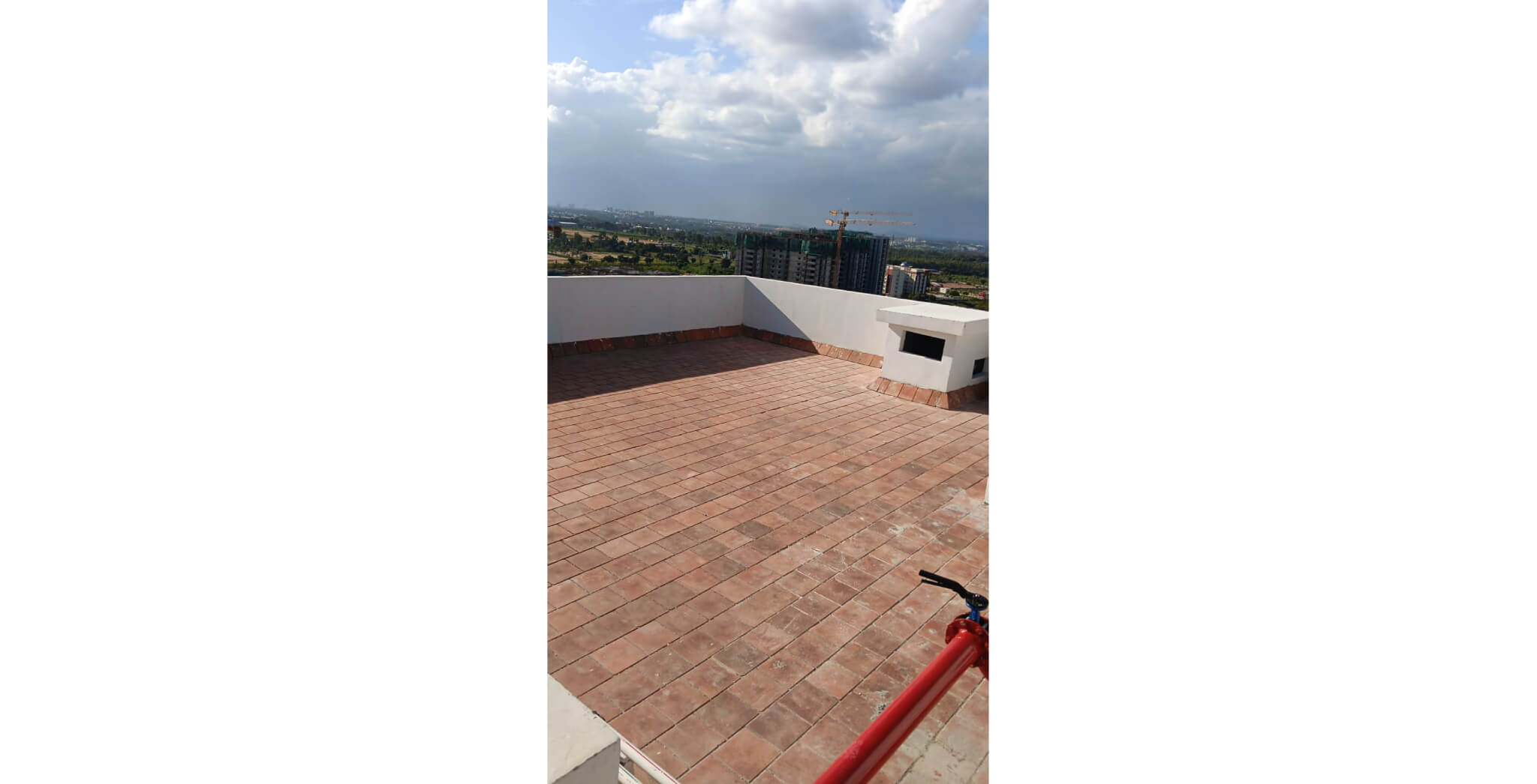  Terrace clay tile work in progress - Status Images 14