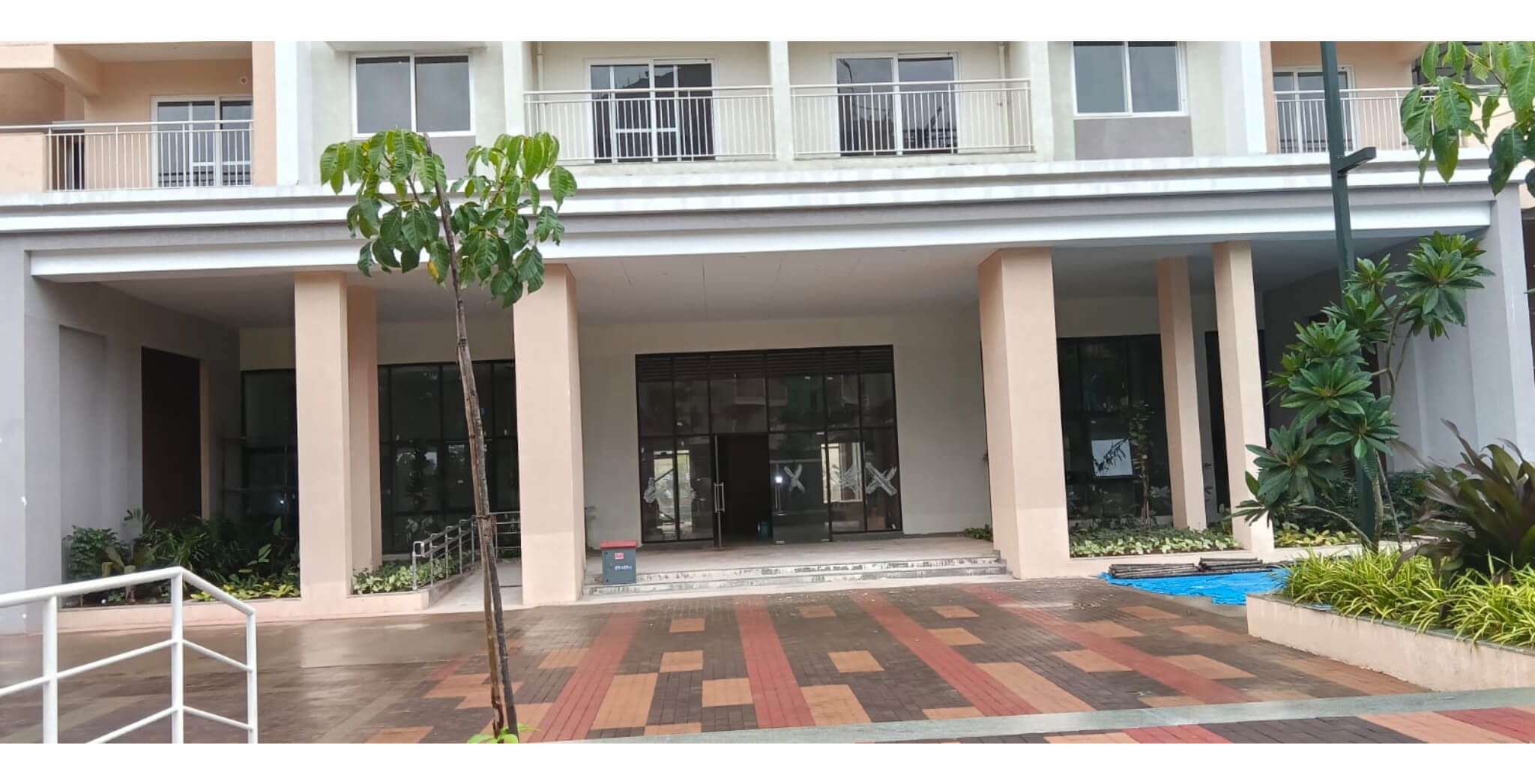 Aug 2026 - Fairmont Club House - Glazing work completed and Final painting work is in progress Aug 2026 - Fairmont Club House - Glazing work completed and Final painting work is in progress